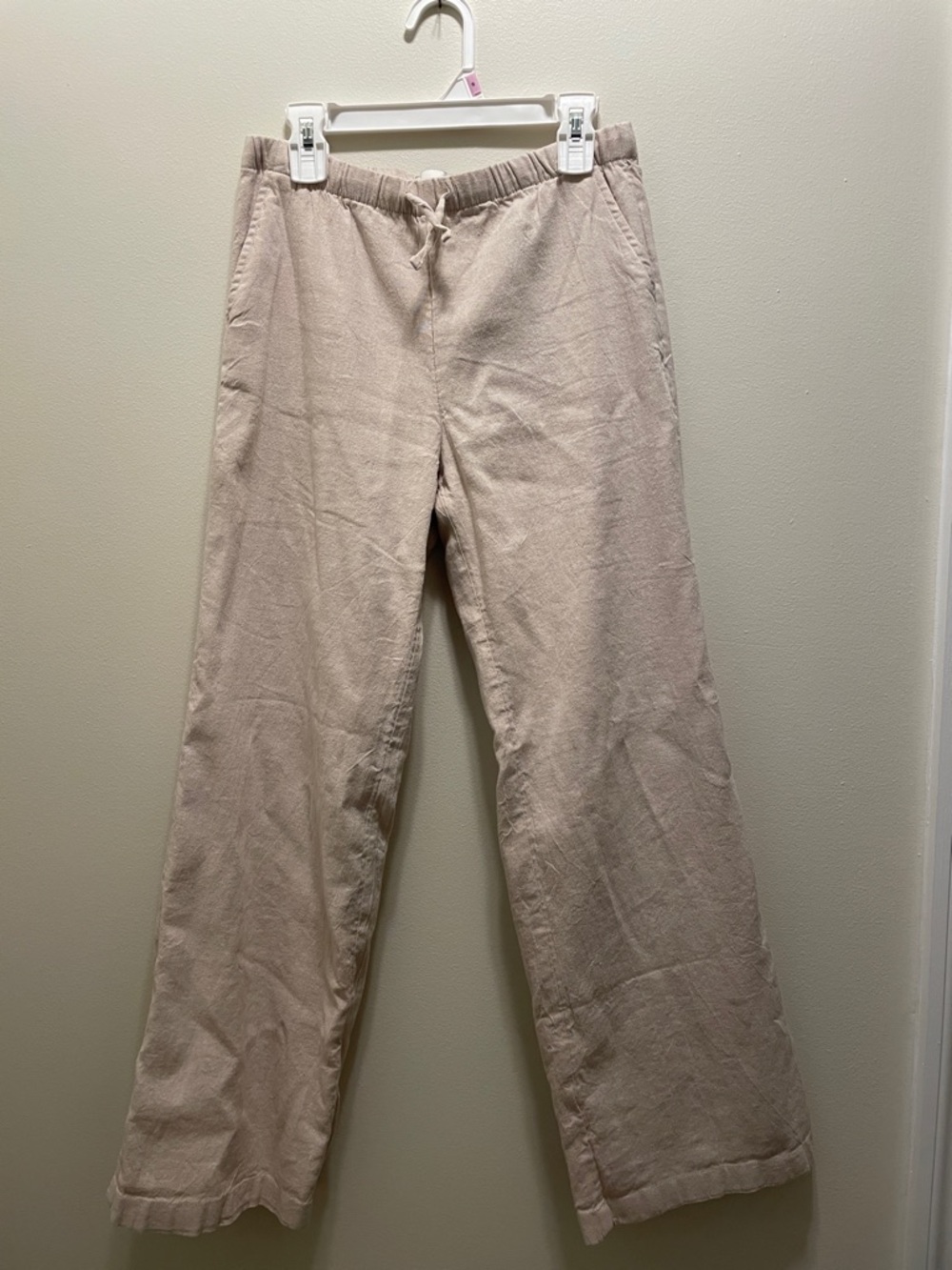 abercrombie kids linen wide leg pants